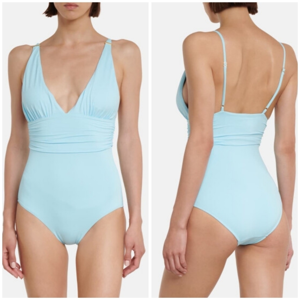 Melissa Odabash Panarea ruched swimsuit size 8